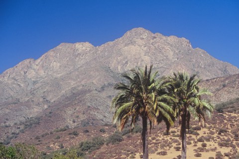 Chile, Zentrales Bergland
