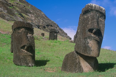 Osterinsel, Moais